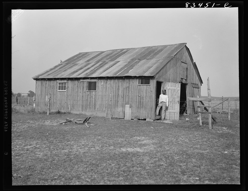 Bridgeton, New Jersey. FSA (Farm Security Administration) agricultural workers' camp. Picker and farmhand who lives in the…