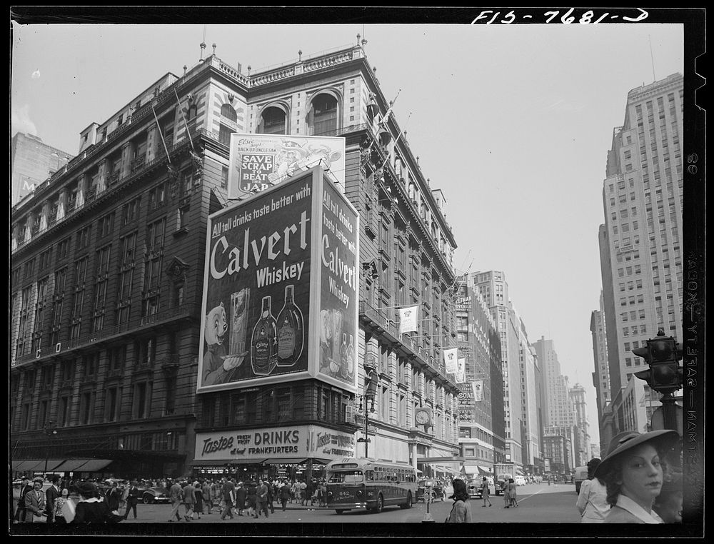 New York, New York. Macy's department store at Herald Square. Sourced from the Library of Congress.