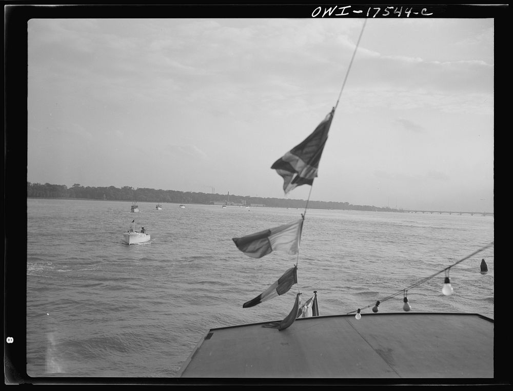 Detroit, Michigan. Detroit yacht club. Sourced from the Library of Congress.