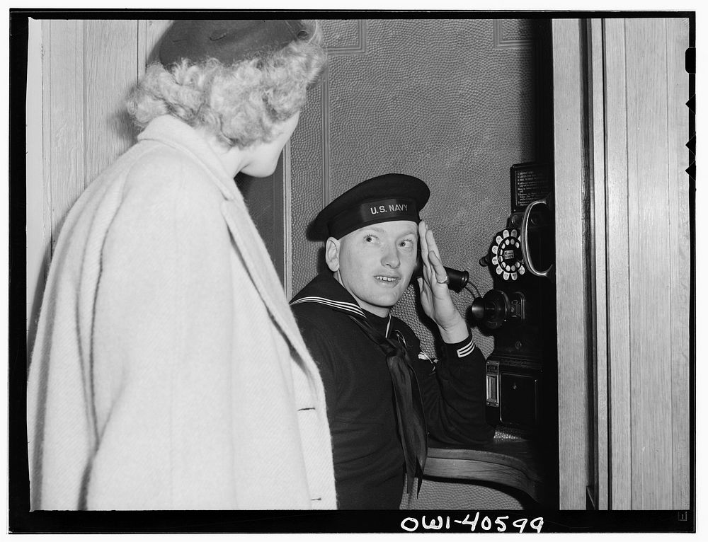 Washington, D.C. Hugh Massman makes a phone call to the United Nations Service Center nursery to check up on the behavior of…