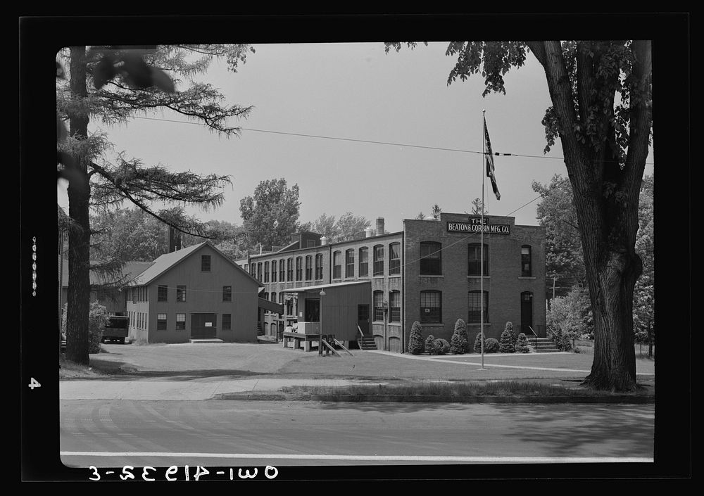 Southington, Connecticut. The Beaton and Corbin manufacturing company. Sourced from the Library of Congress.