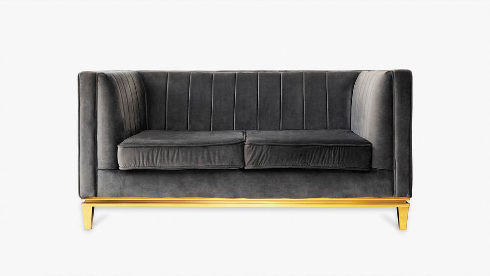 Modern velvet sofa living room furniture