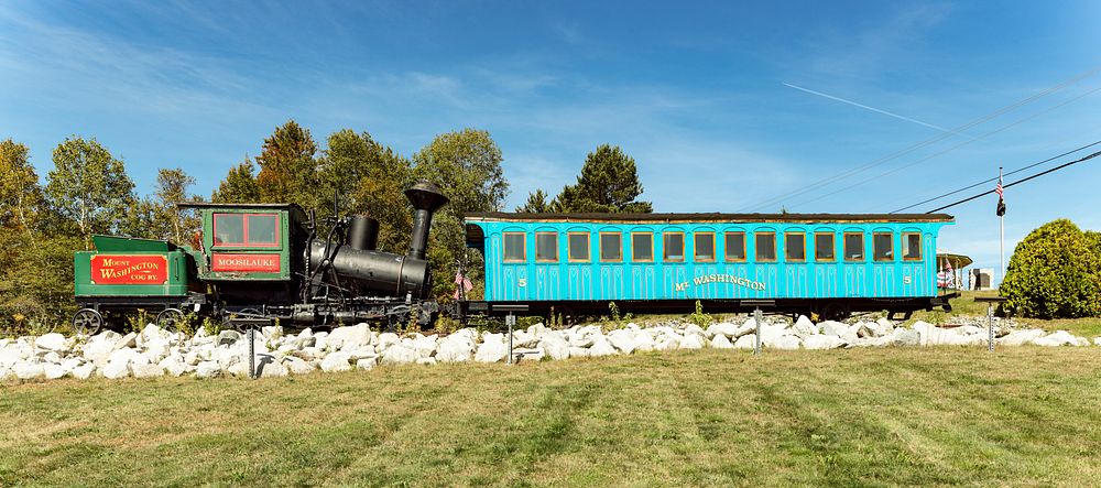 Mount Washington Cog Railway in Twin Mountain, New Hampshire. Original image from Carol M. Highsmith&rsquo;s America…