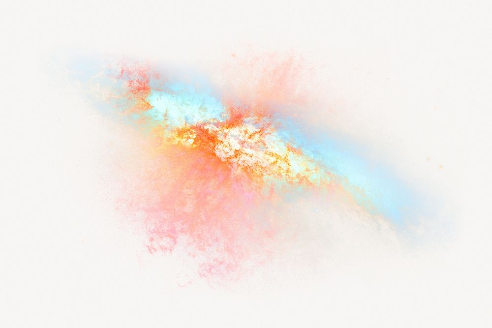 Galaxy collage element, Hubble supernova psd