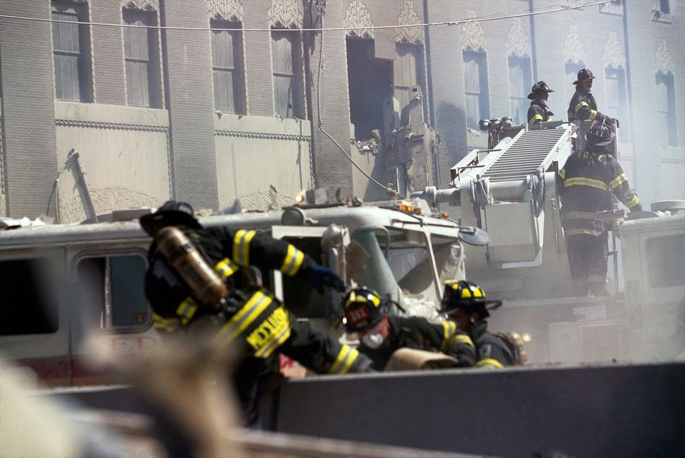Rescue operations aftermath September 11 | Free Photo - rawpixel