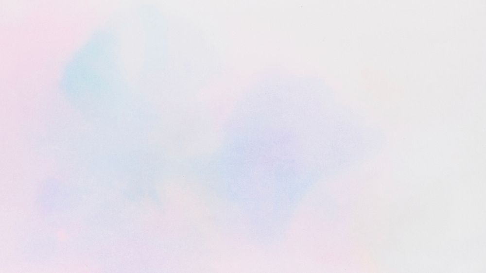 Pink sky computer wallpaper, unicorn pastel watercolor HD background