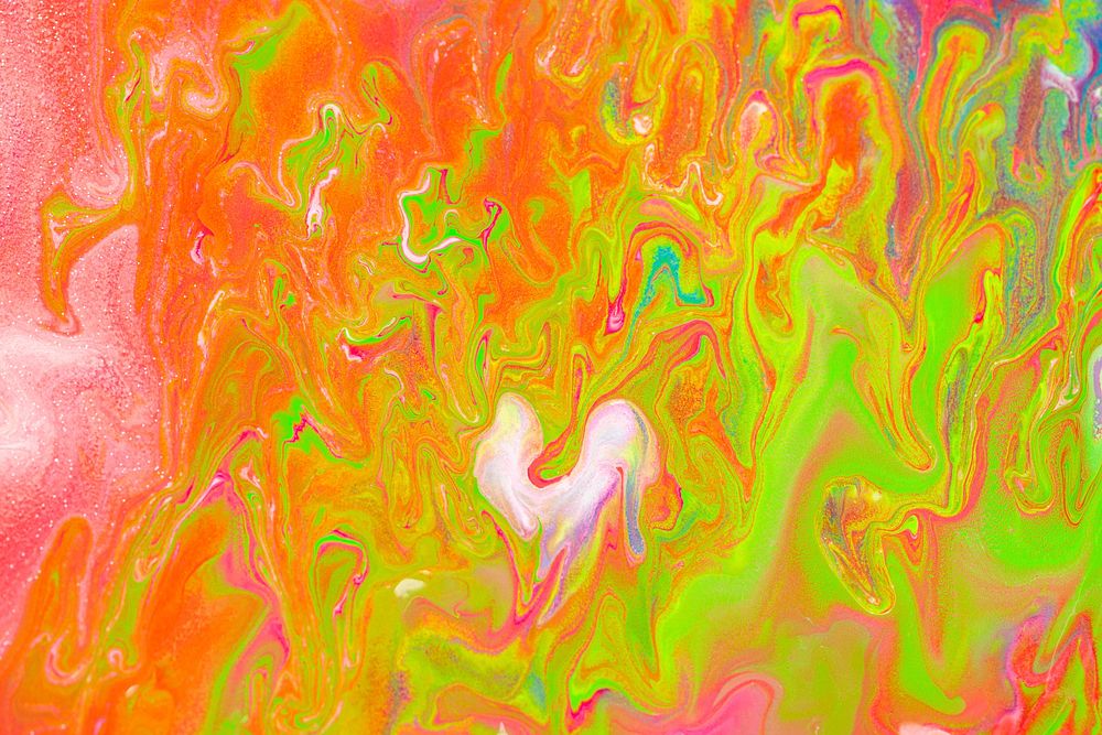 Colorful marble swirl background handmade abstract flowing texture experimental art