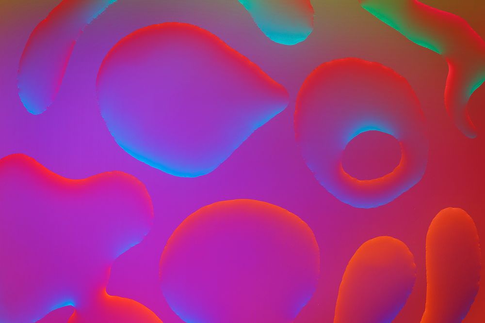 Abstract background  gradient oil bubble in water wallpaper