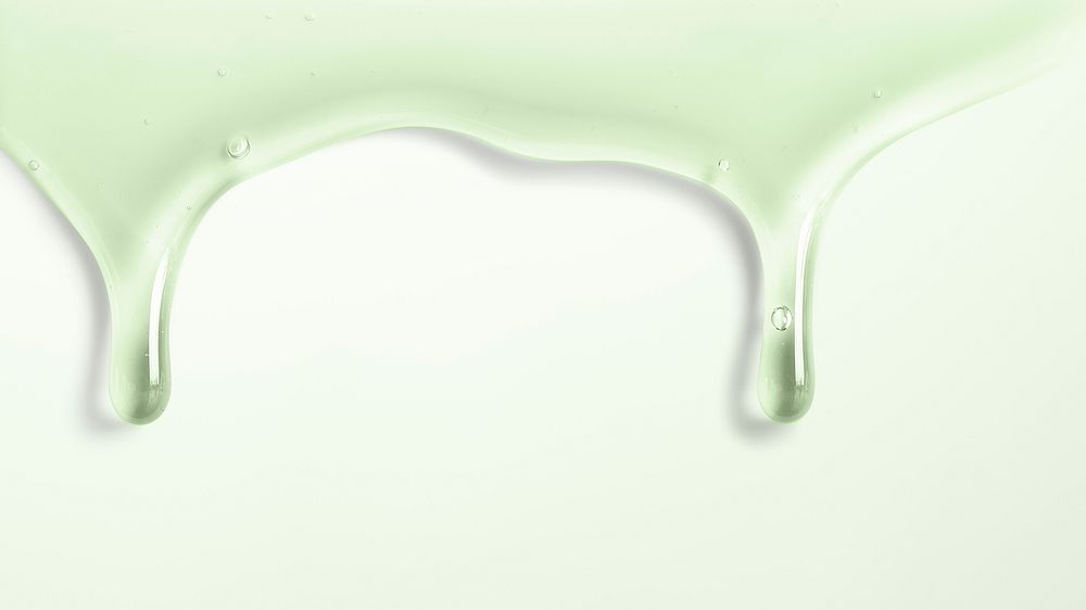 Green liquid desktop wallpaper background
