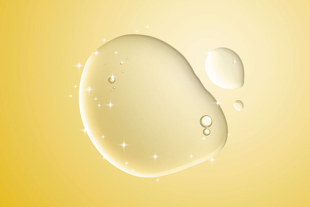 Gold background wallpaper abstract oil bubble texture