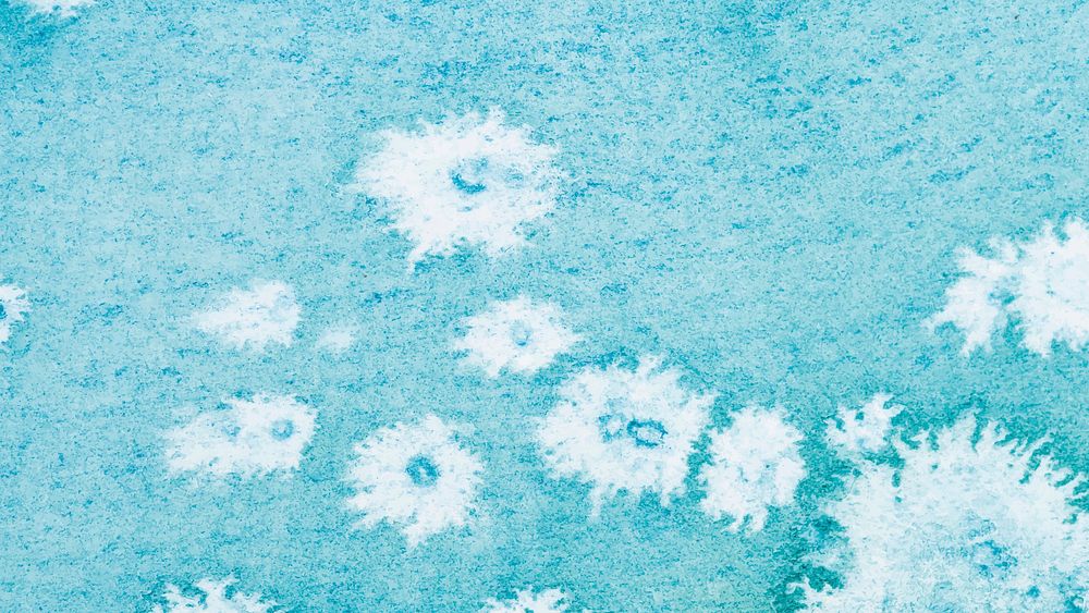 Tie dye blue watercolor background vector abstract style