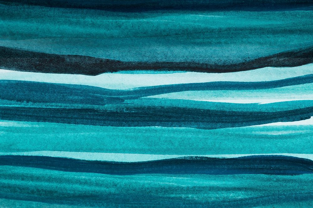 Ombre deep sea watercolor background abstract style