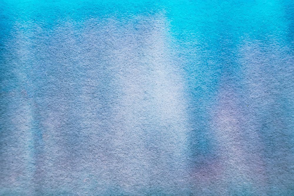 Aesthetic abstract chromatography background vector in blue tone