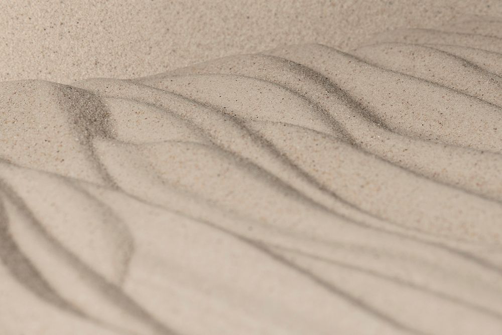 Sand surface texture background in wellness concept