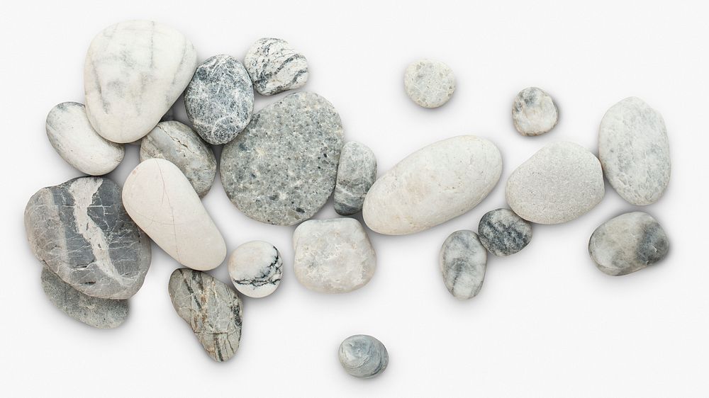 Desktop wallpaper background, marble zen stones