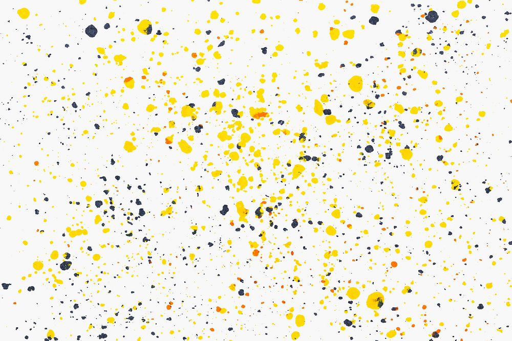 Craft background psd with yellow and black crayon art