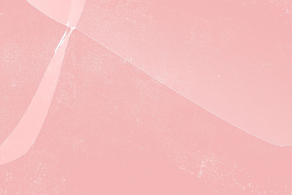 Pink background with cracked glass texture