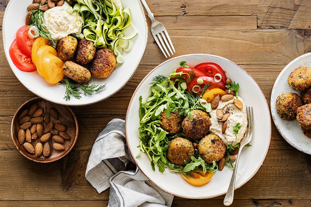 Sweet potato falafel recipe idea for vegan