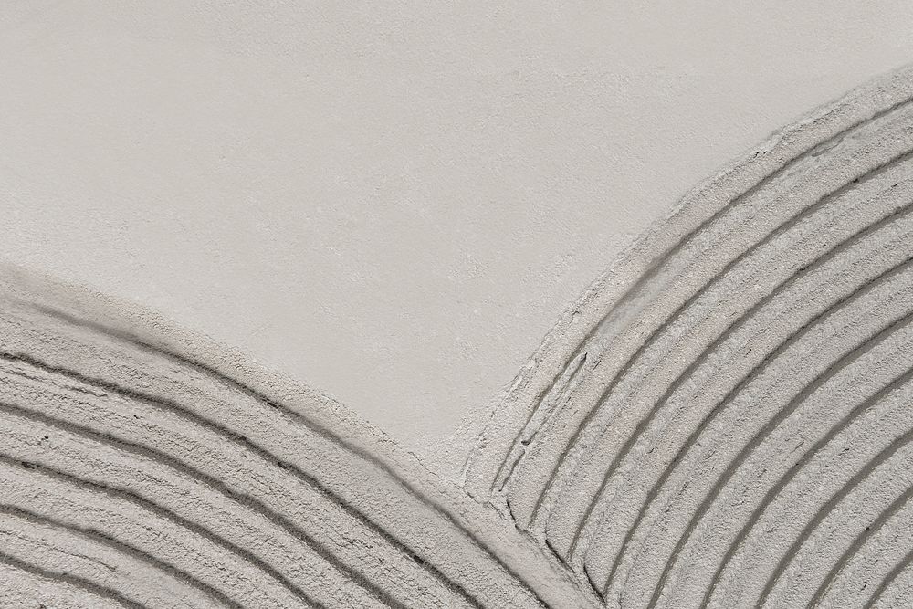 Gray curve patterned concrete textured background