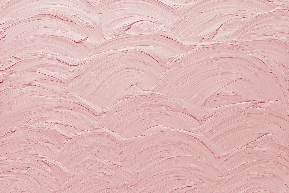 Pastel pink wall paint textured background