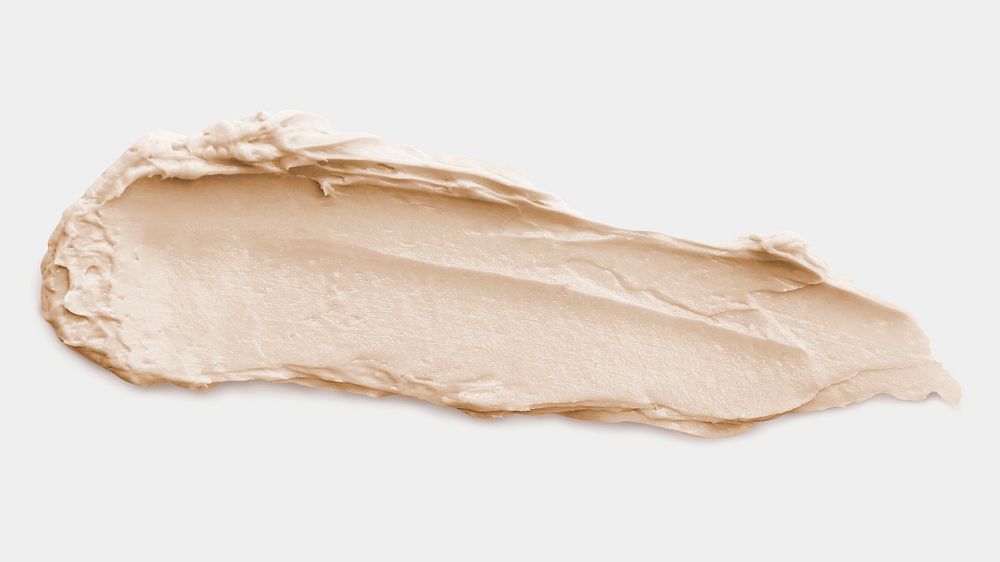 Nude cream lipstick element psd texture