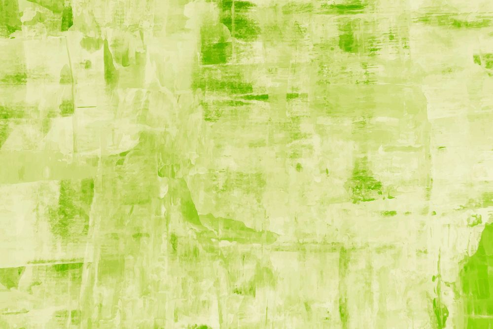 Green background wallpaper vector abstract paint texture