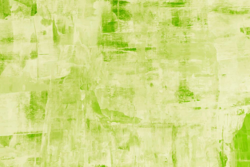 Green background wallpaper vector abstract paint texture