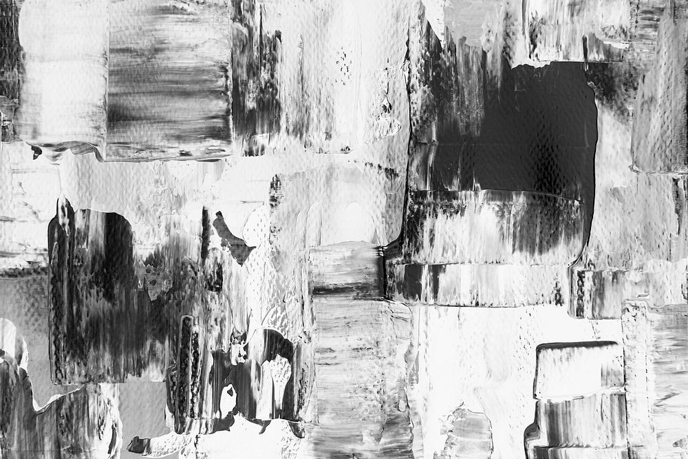 Monochrome background psd abstract paint texture