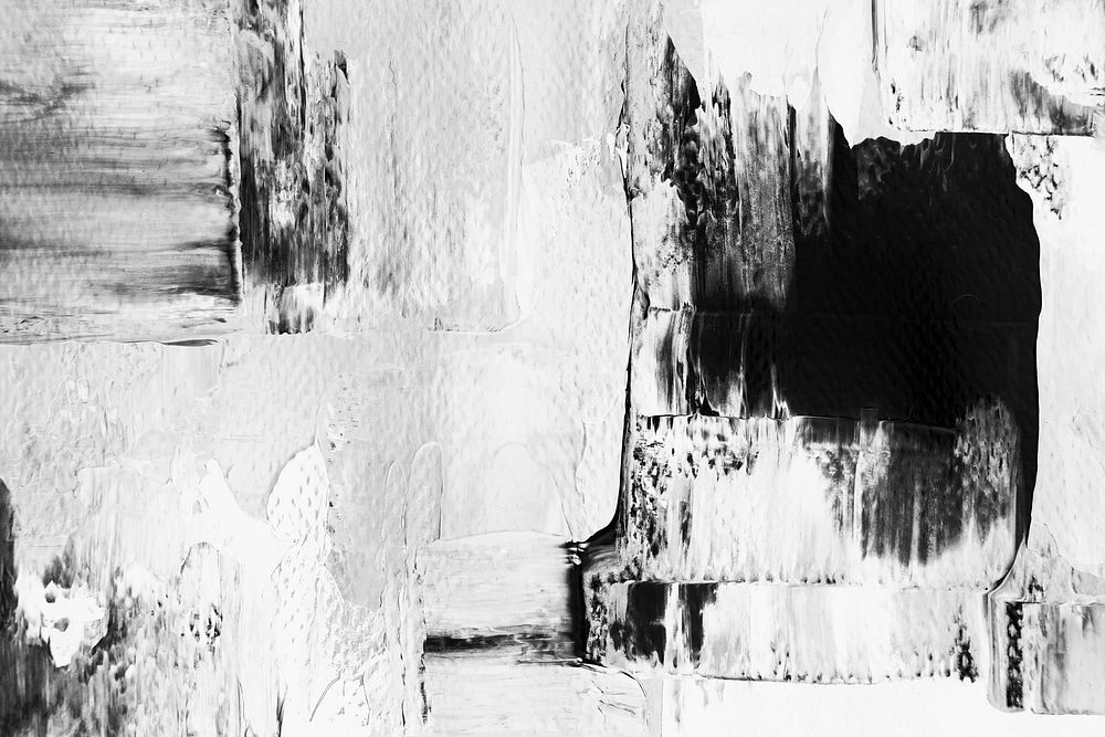 Monochrome background psd abstract paint texture