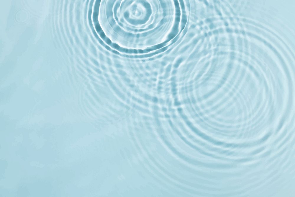 Water ripple background, zen wallpaper vector 