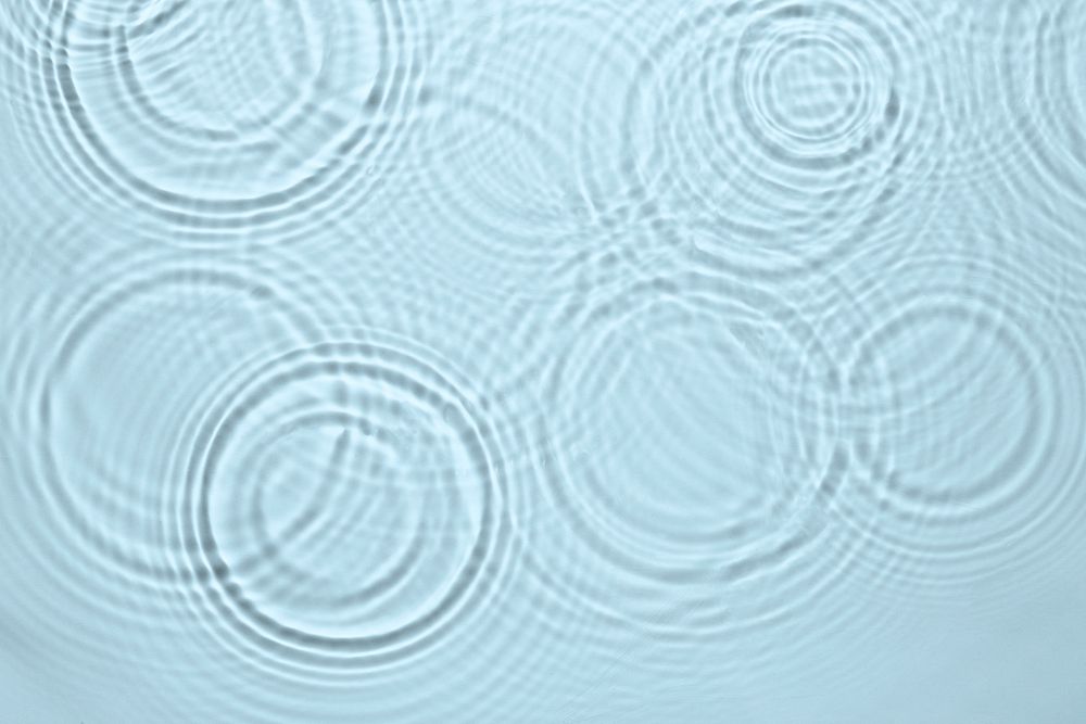 Water ripple texture background, blue design