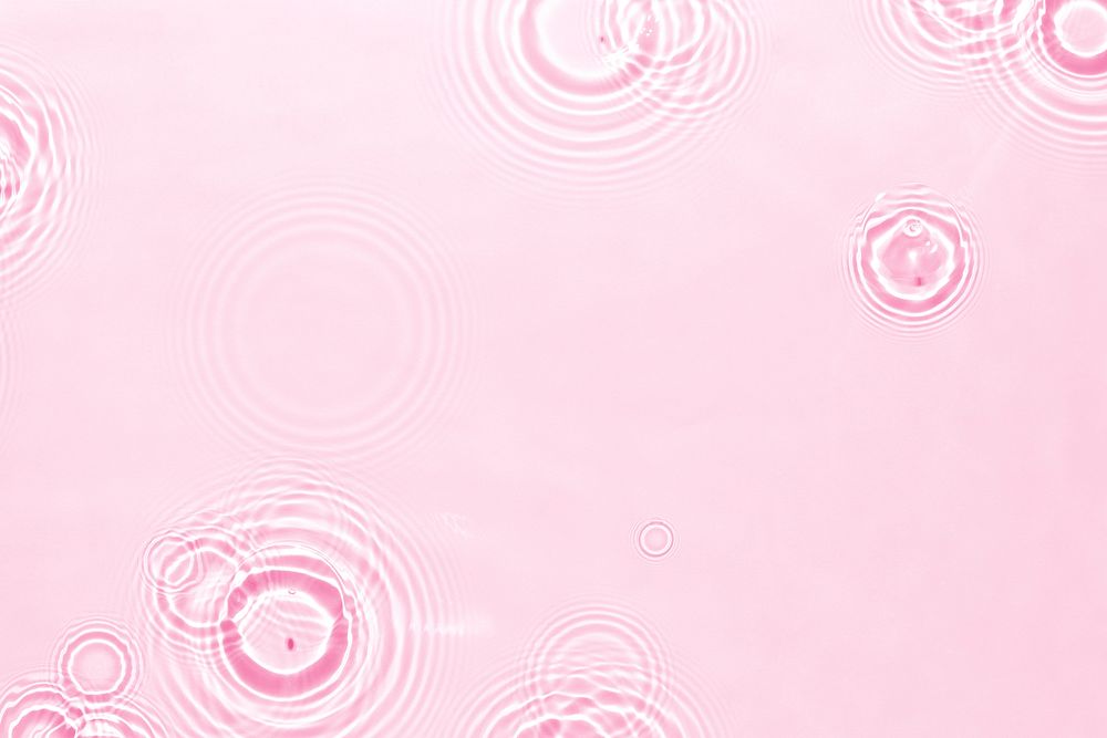 Water ripple texture background, pink design