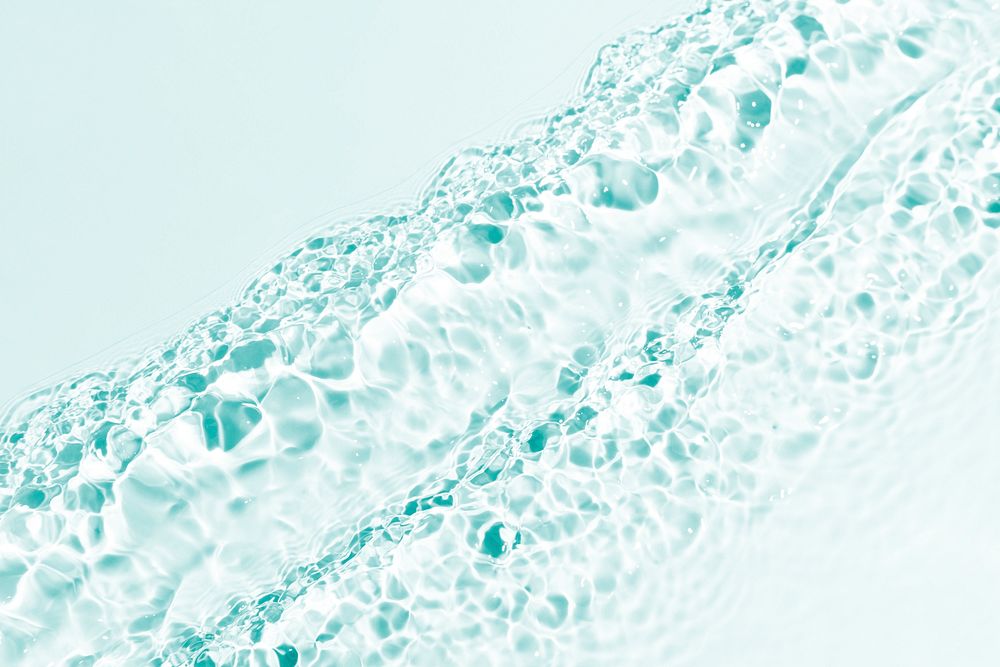 Water wave texture background, green design