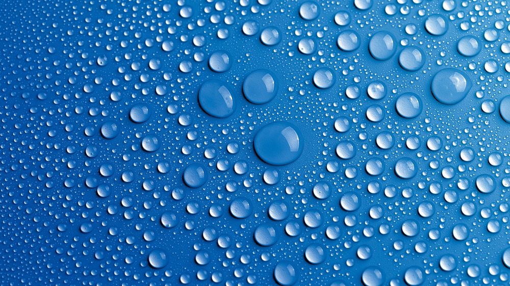 Water texture desktop wallpaper, blue design