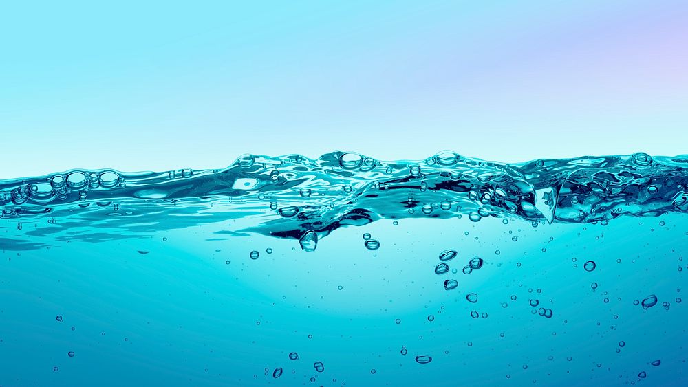 Water texture desktop wallpaper, water conservation