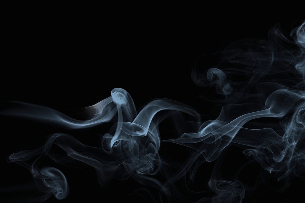 Abstract smoke wallpaper psd, dark background