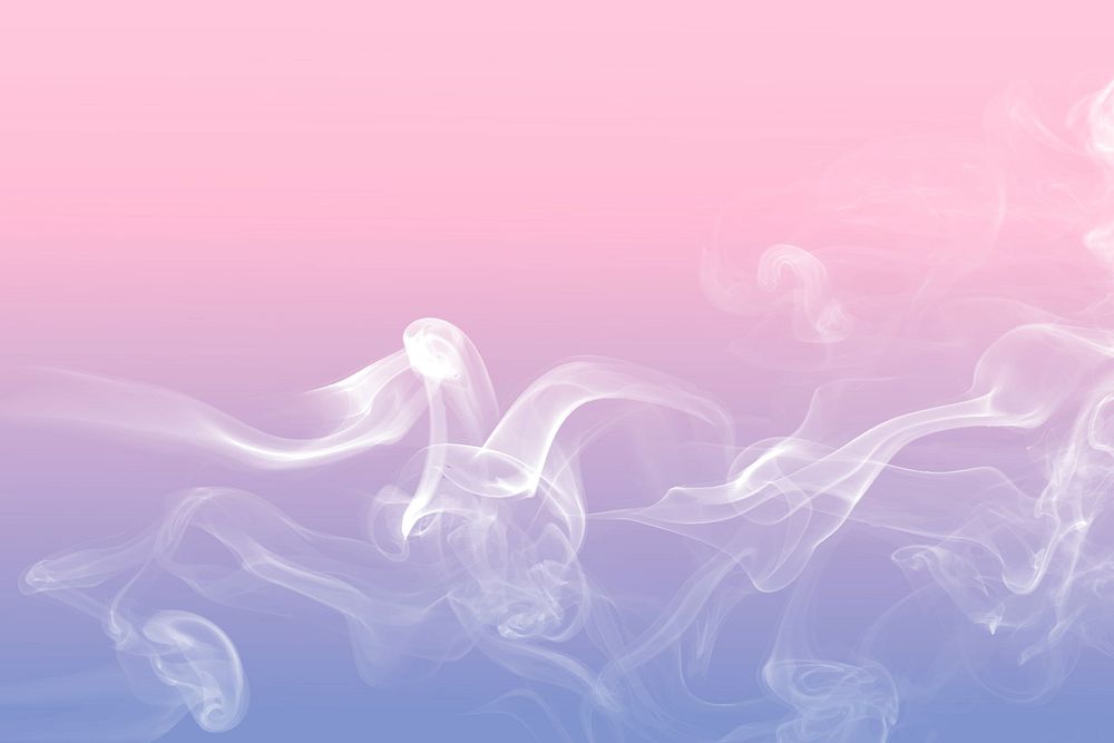 Pink smoke background wallpaper vector