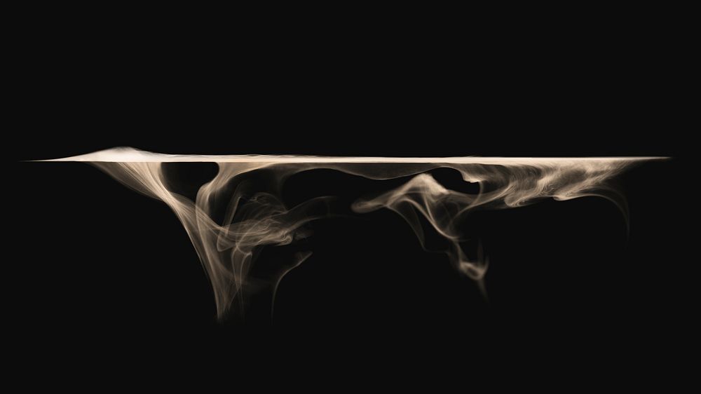 Smoke border psd background, dark design 