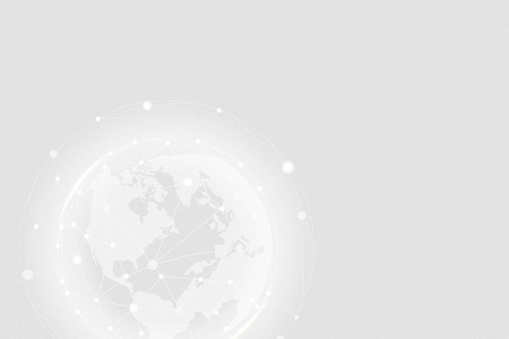 Global network background psd minimal style