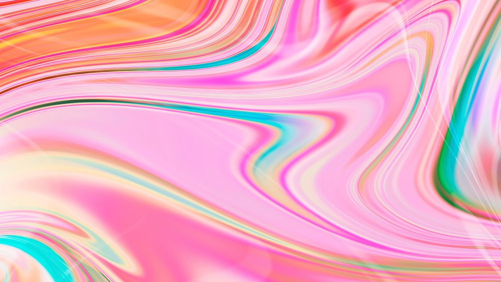 Pink liquid marble abstract background