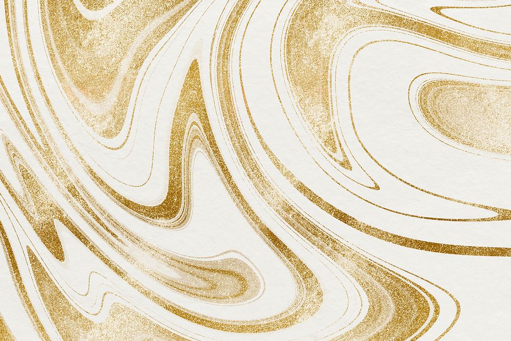 Gold fluid art background luxury style