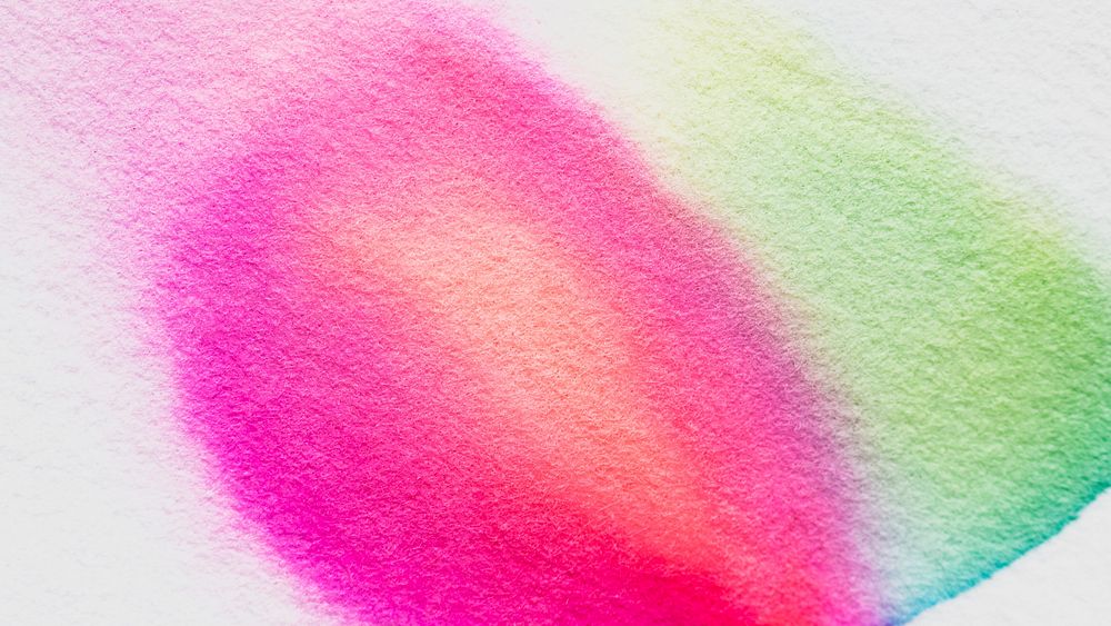 Aesthetic abstract chromatography background in pink colorful tone