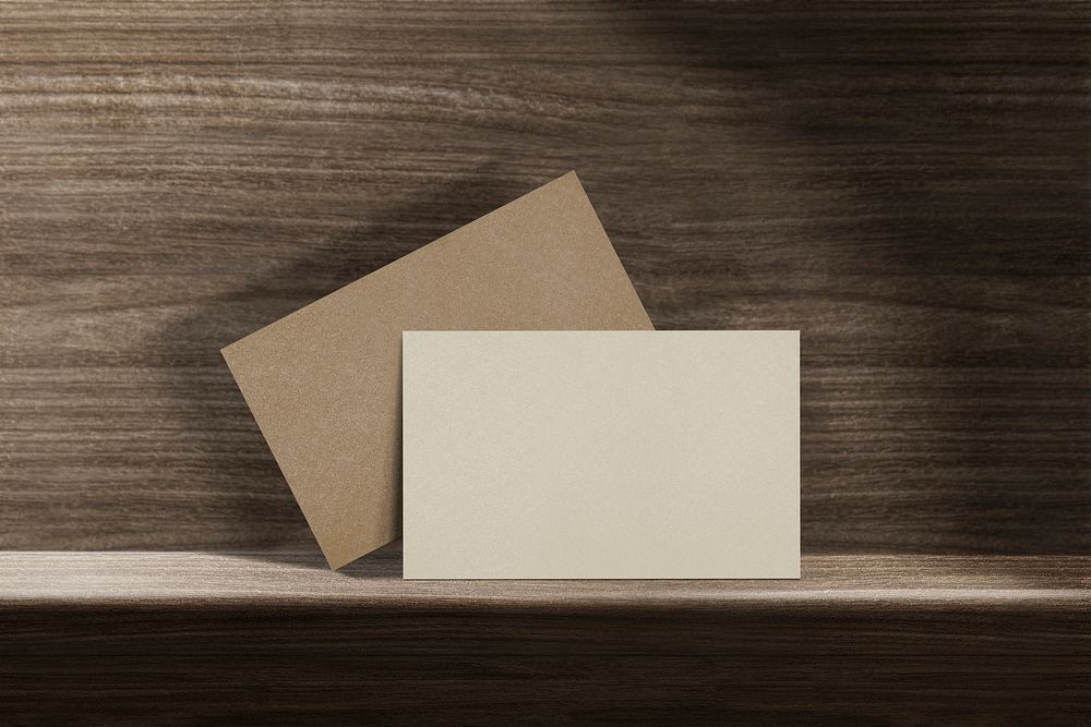 Blank business card sustainability eco industry
