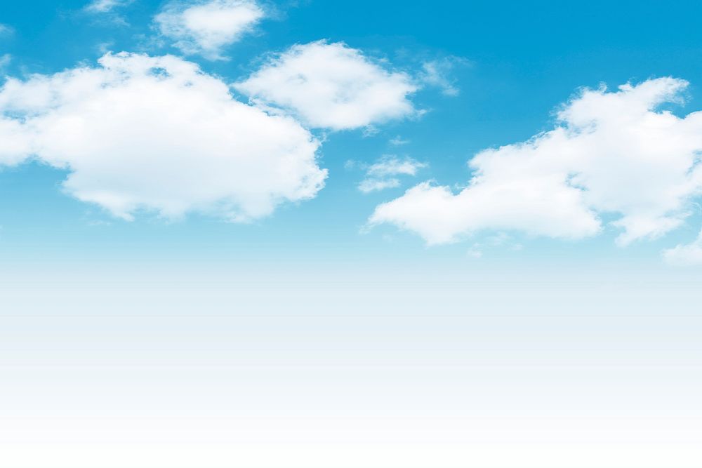 Sky border background, blue design 