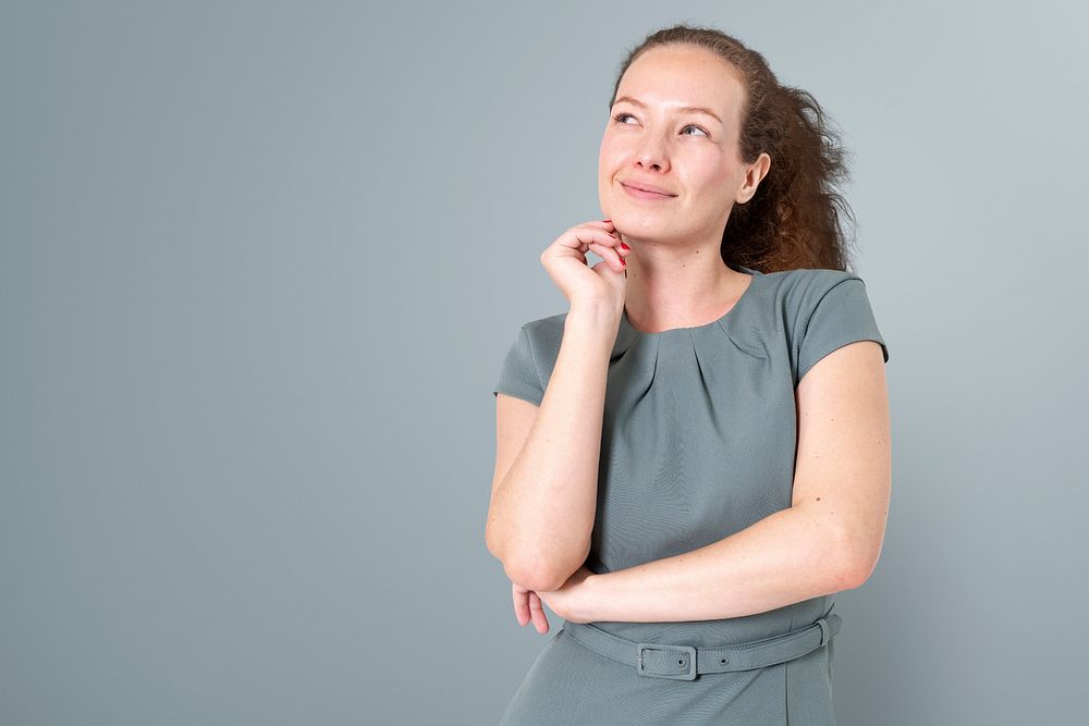 Confident European businesswoman smiling closeup portrait for jobs and career campaign