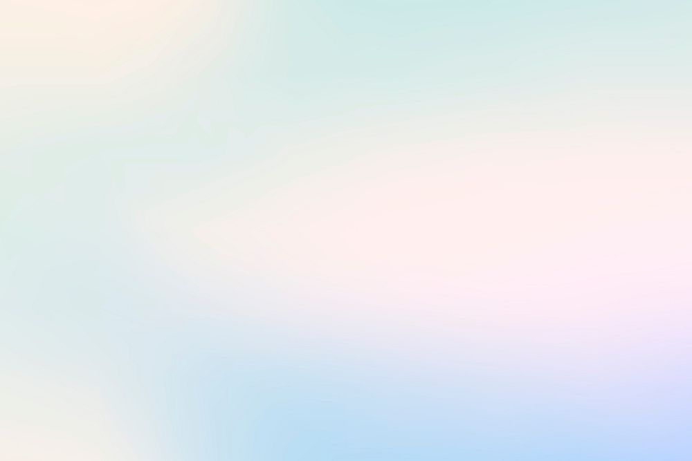 Holographic pastel background, iridescent design vector