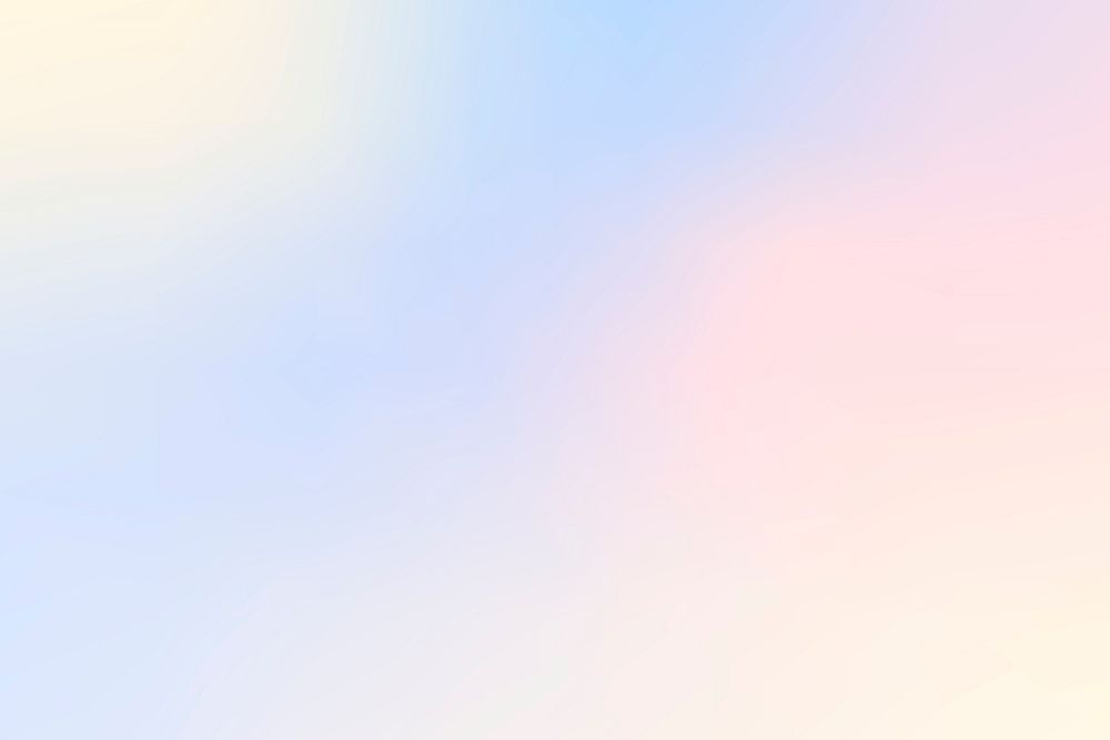 Holographic pastel background, iridescent design vector