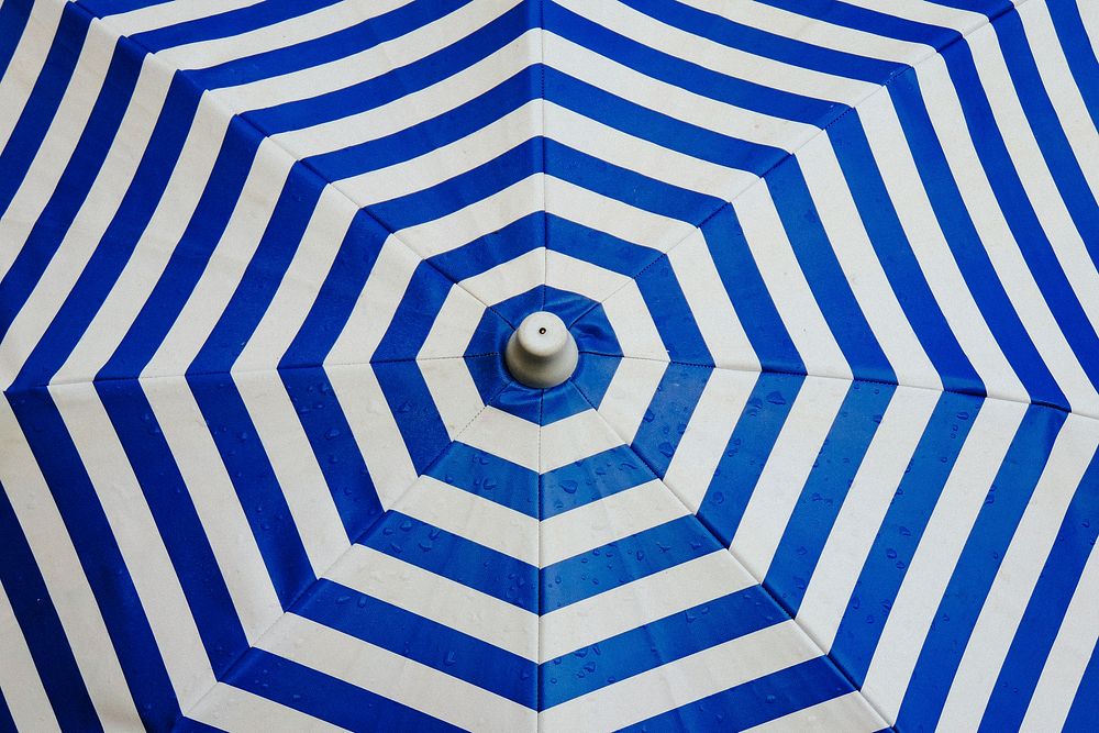 Stripe umbrella. Original public domain image from Wikimedia Commons