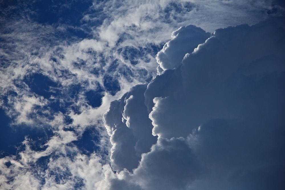 Clouds. Original public domain image from Wikimedia Commons