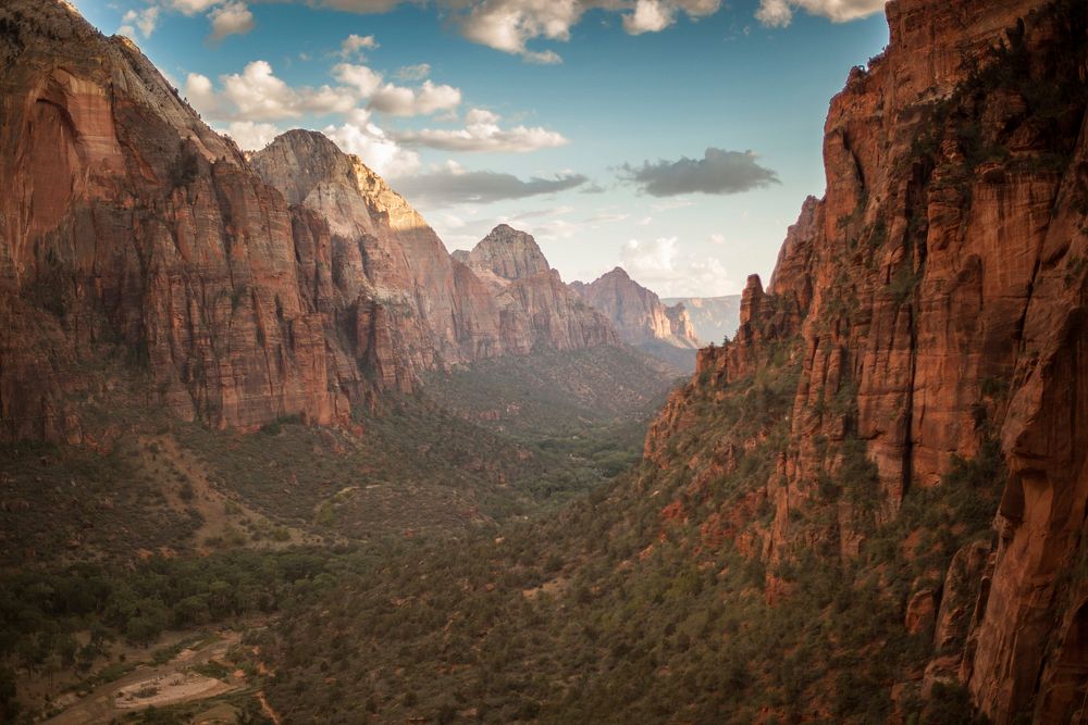 Zion National Park, United States. Original public domain image from Wikimedia Commons